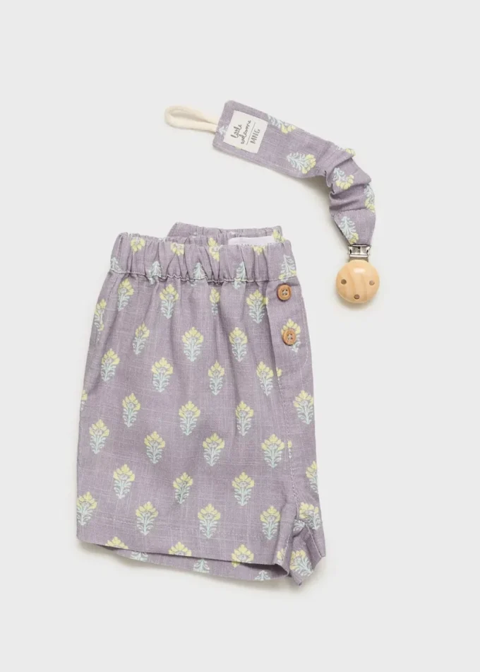 Bavlněné šortky s potiskem Bavlněné šortky s potiskem