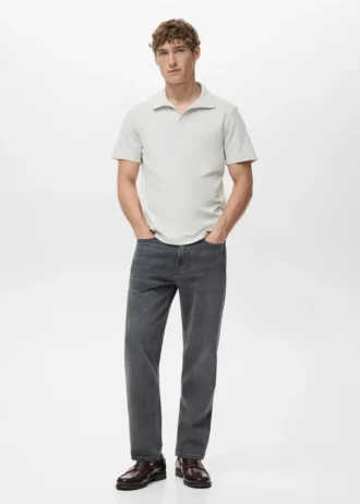 Bavlněné piqué polo tričko