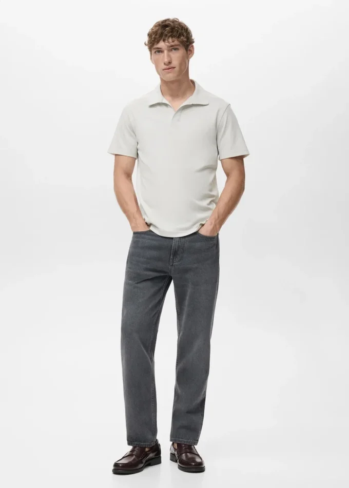 Bavlněné piqué polo tričko Bavlněné piqué polo tričko