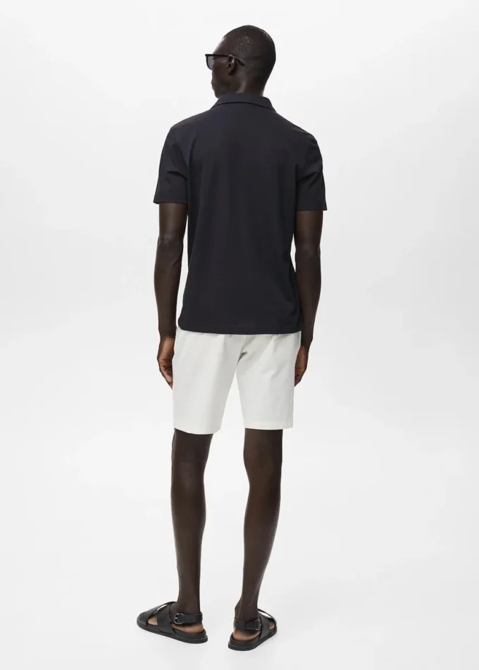 Bavlněné piqué polo tričko Bavlněné piqué polo tričko