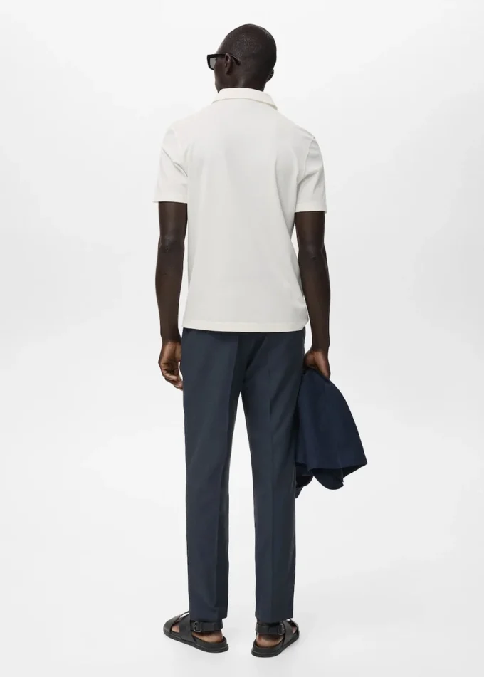 Bavlněné piqué polo tričko Bavlněné piqué polo tričko