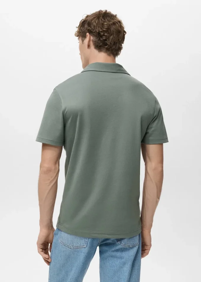 Bavlněné piqué polo tričko Bavlněné piqué polo tričko