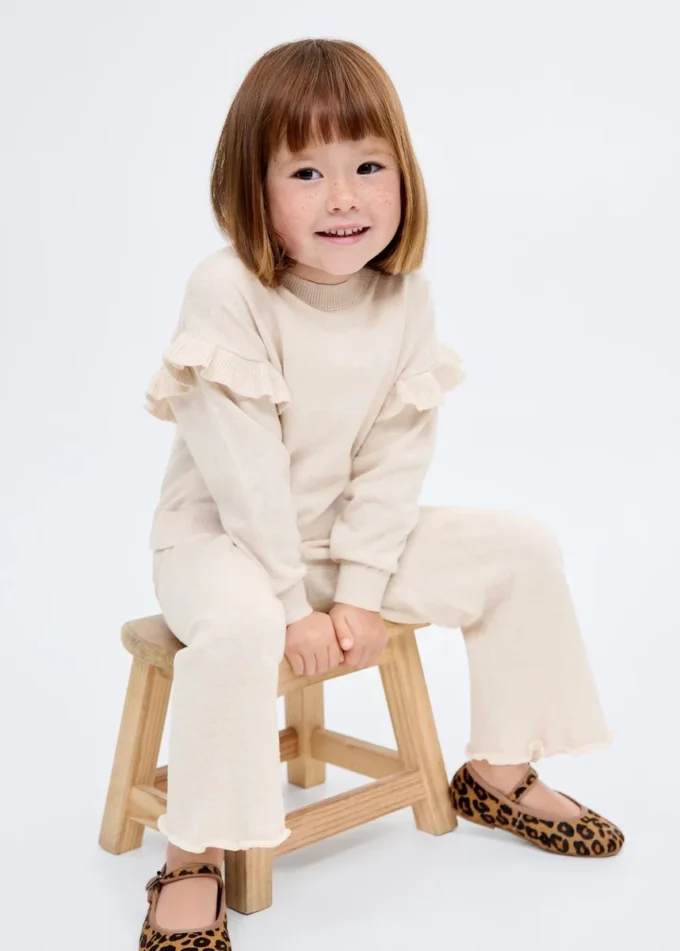 Bavlněné pletené kalhoty Bavlněné pletené kalhoty