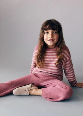 Bavlněné pletené kalhoty