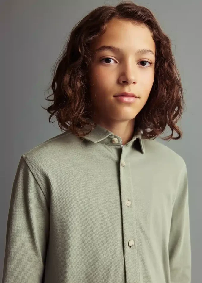 Bavlněná pletená košile Bavlněná pletená košile