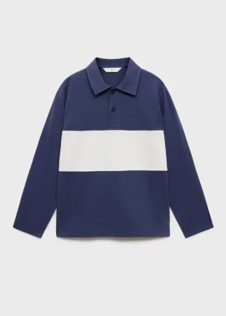 Bavlněné polo tričko s potiskem