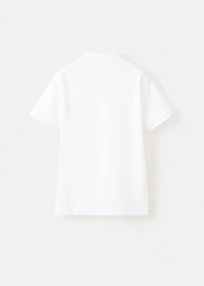 Bavlněné polo tričko s potiskem