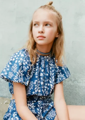 Bavlněný potištěný overal