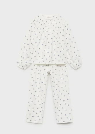 Bavlněné pyžamo s potiskem