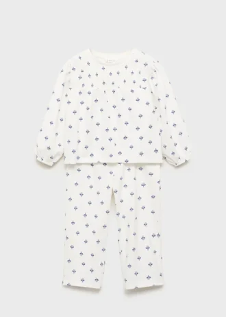 Bavlněné pyžamo s potiskem