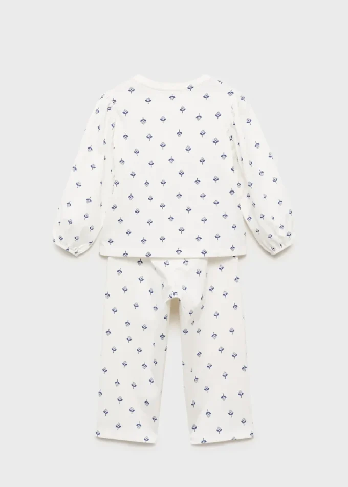 Bavlněné pyžamo s potiskem