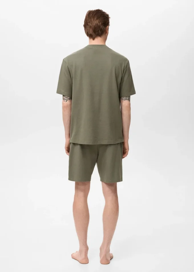 Bavlněné pyžamové kraťasy Bavlněné pyžamové kraťasy