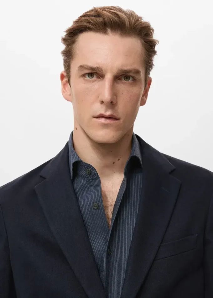 Bavlněné sako slim fit Bavlněné sako slim fit