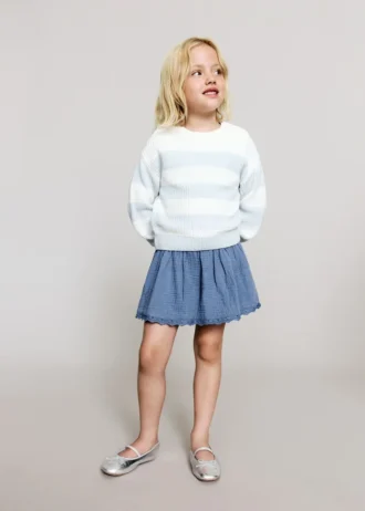 Bavlněná sukně s mašlí