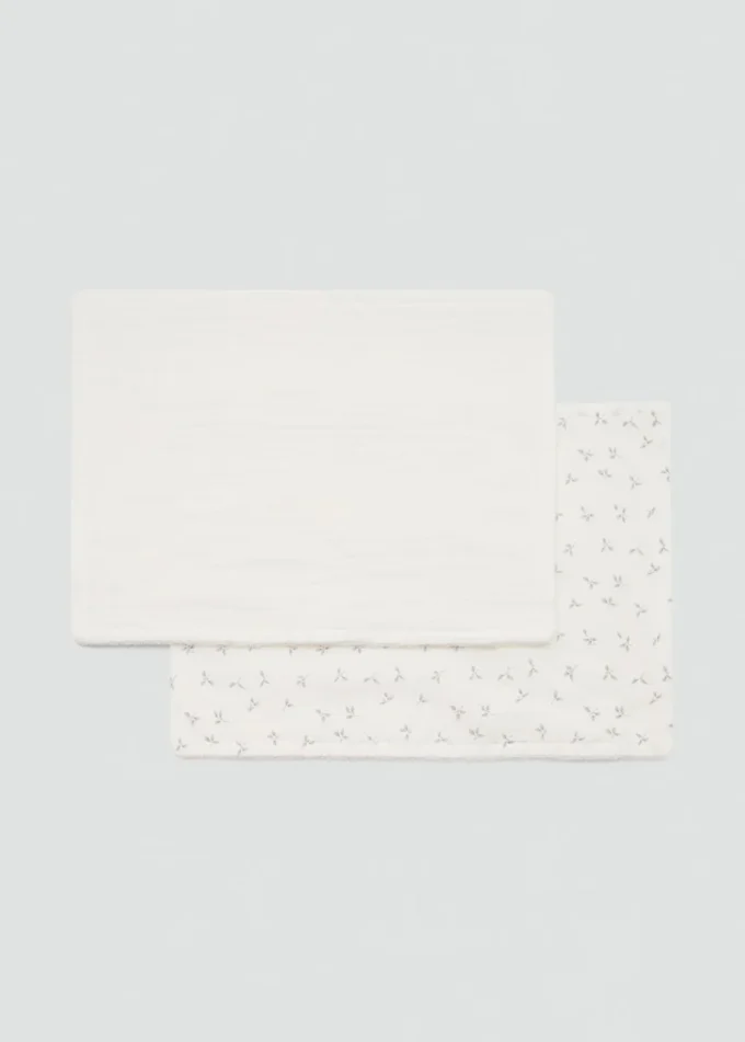 Bavlněný šátek s potiskem mini květin Bavlněný šátek s potiskem mini květin