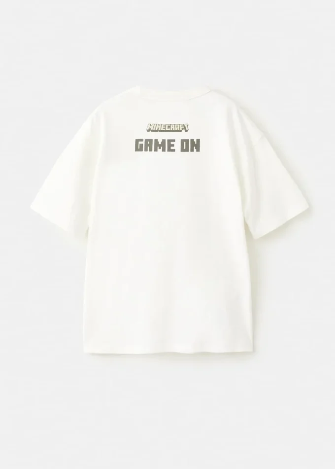 Bavlněné tričko Minecraft