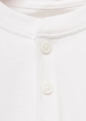 Bavlněné tričko na knoflíky