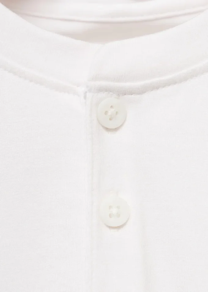 Bavlněné tričko na knoflíky Bavlněné tričko na knoflíky