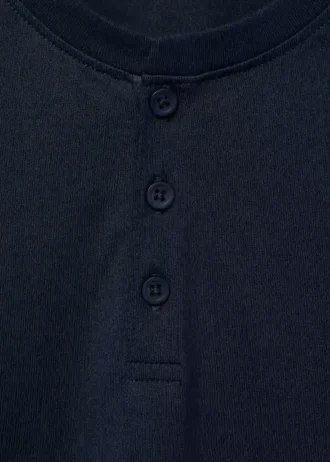 Bavlněné tričko na knoflíky