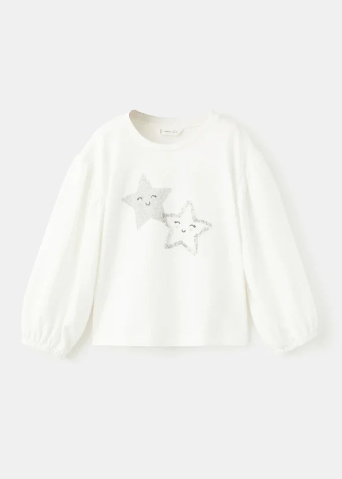 Bavlněné tričko s hvězdami Bavlněné tričko s hvězdami