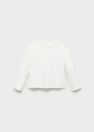 Bavlněné tričko s kapsou