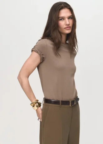 Bavlněné tričko s krátkým rukávem