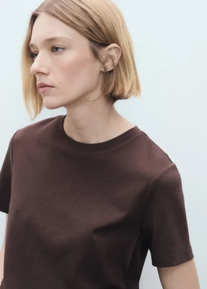 Bavlněné tričko s krátkým rukávem Bavlněné tričko s krátkým rukávem