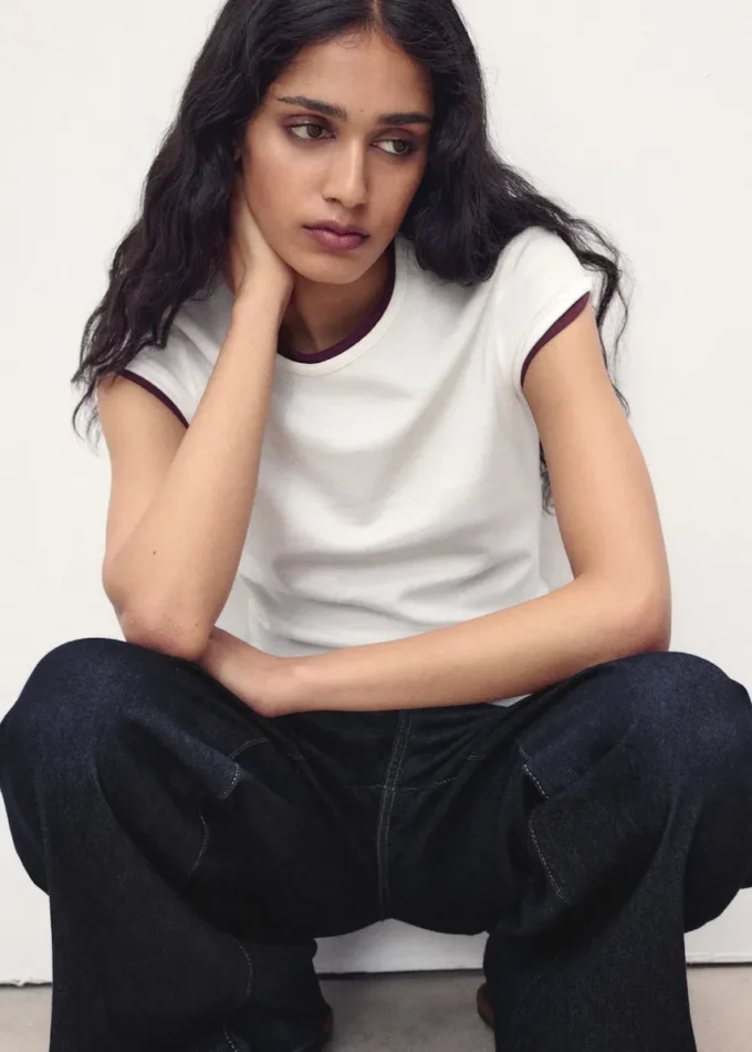 Bavlněné tričko s krátkými rukávy Bavlněné tričko s krátkými rukávy