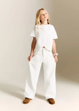 Bavlněné tričko s uzlem