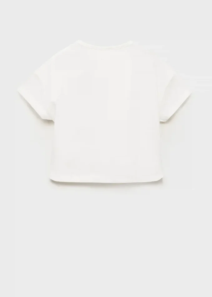 Bavlněné tričko s uzlem