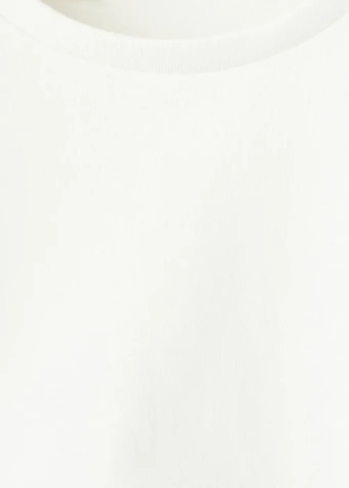 Bavlněné tričko s volánky Bavlněné tričko s volánky