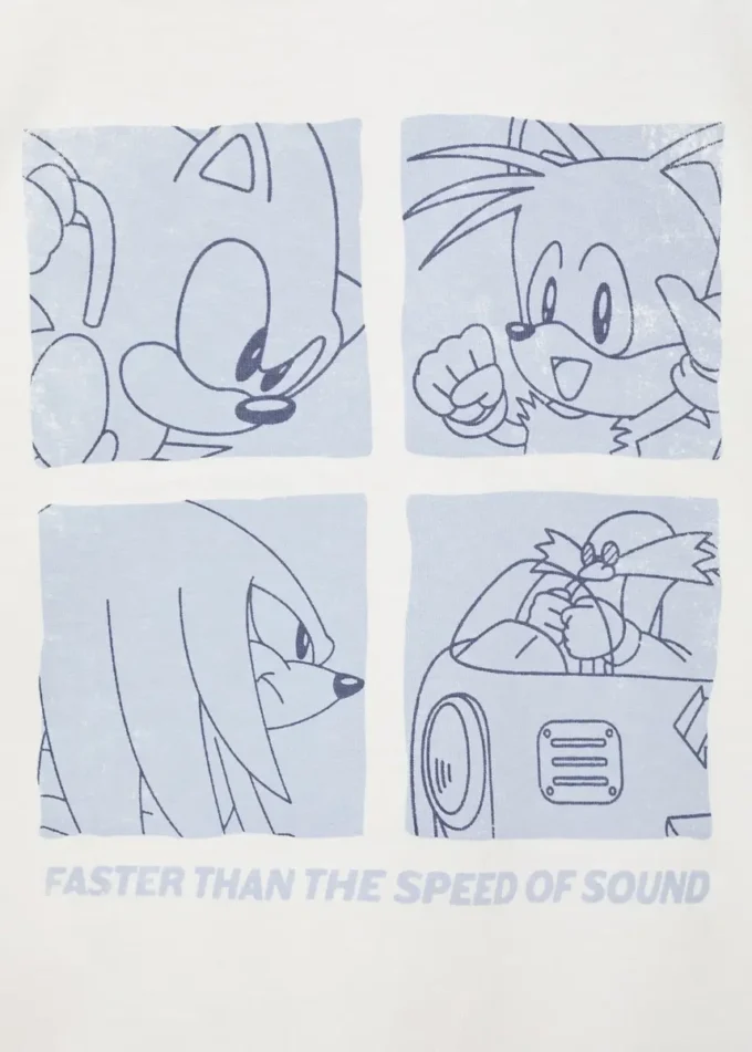 Bavlněné tričko Sonic Bavlněné tričko Sonic