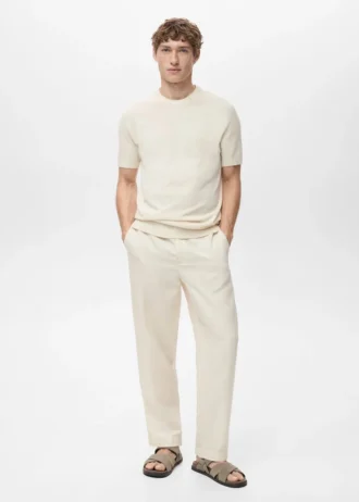 Bavlněné tričko z jemného úpletu