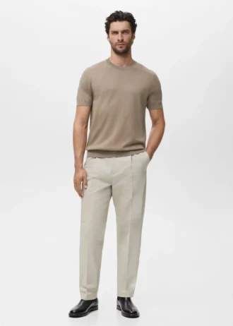 Bavlněné tričko z jemného úpletu