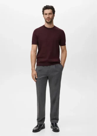 Bavlněné tričko z jemného úpletu Bavlněné tričko z jemného úpletu