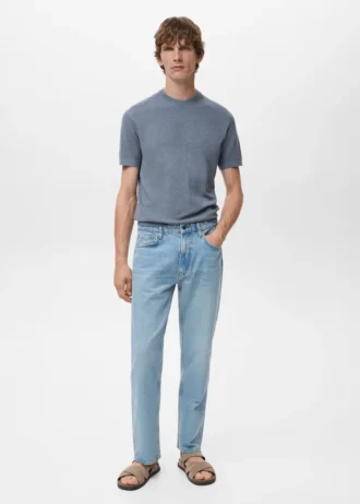 Bavlněné tričko z jemného úpletu