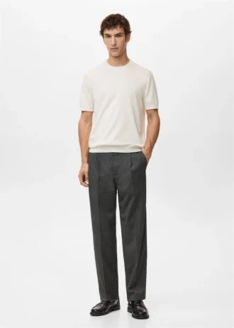 Bavlněné tričko z jemného úpletu