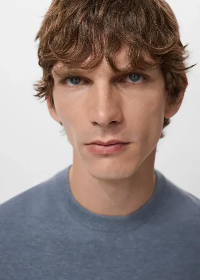 Bavlněné tričko z jemného úpletu Bavlněné tričko z jemného úpletu