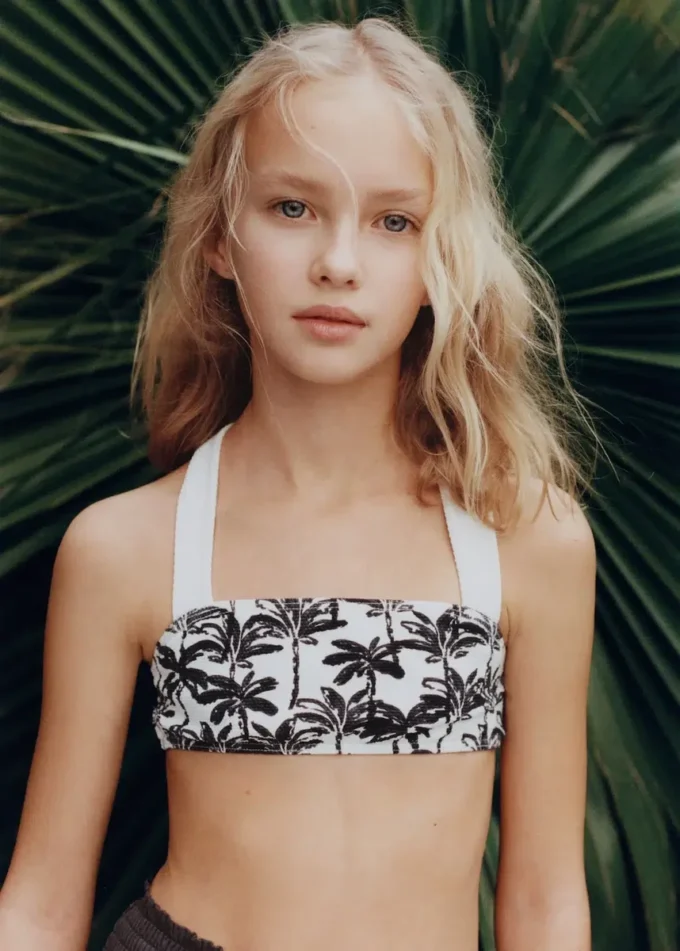 Bikiny s potiskem palem Bikiny s potiskem palem