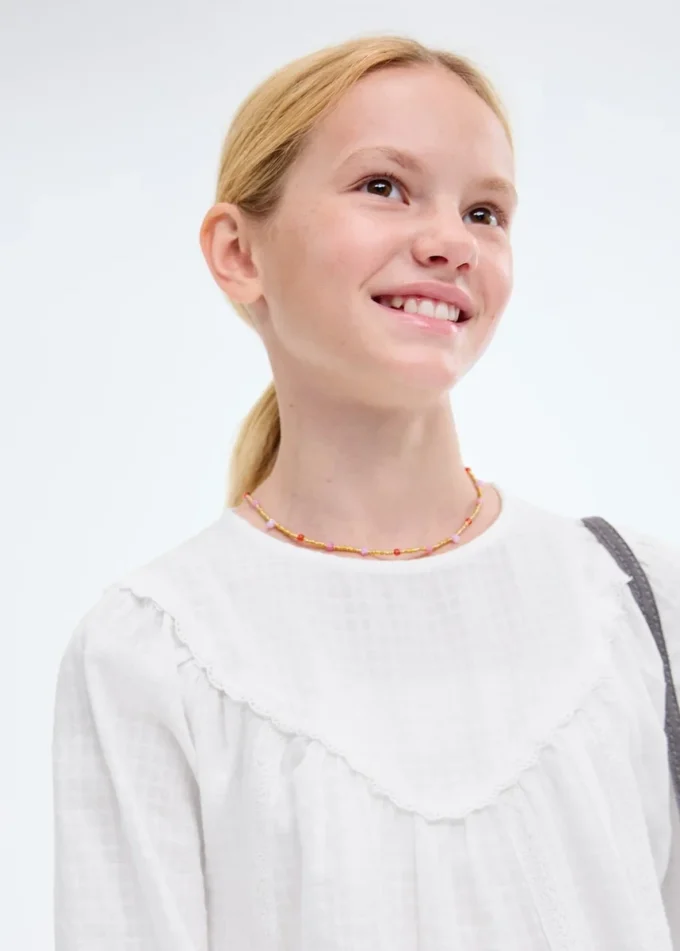 Blůza s krajkovými detaily Blůza s krajkovými detaily