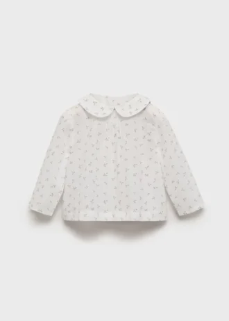 Blůza s květinovým potiskem