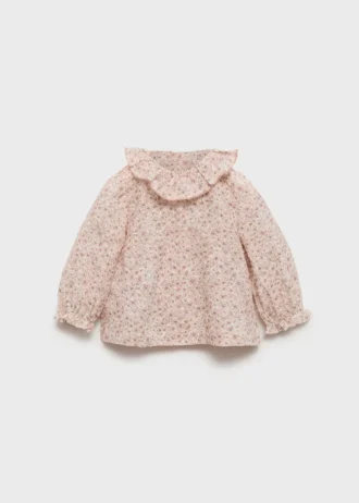 Blůza s květinovým potiskem