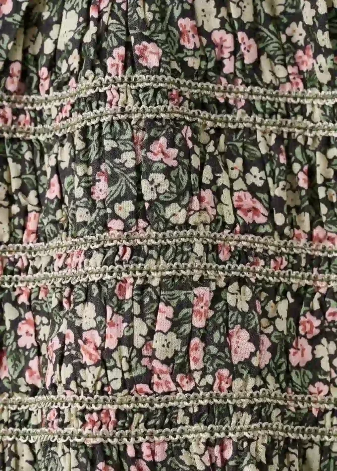 Blůza s květinovým potiskem Blůza s květinovým potiskem