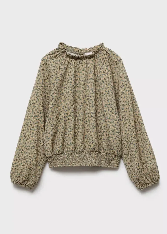 Blůza s květinovým potiskem Blůza s květinovým potiskem