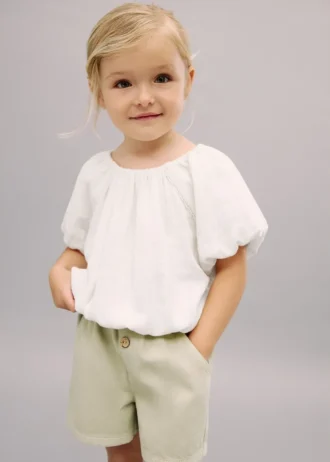 Blůza s nafouknutými rukávy