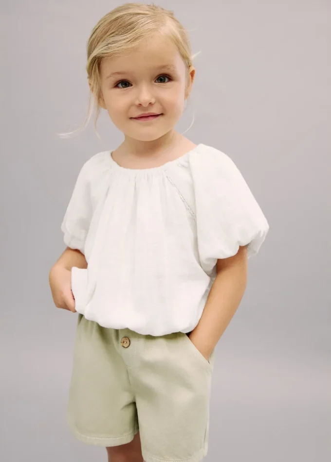 Blůza s nafouknutými rukávy Blůza s nafouknutými rukávy