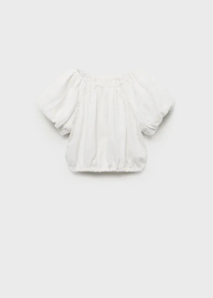 Blůza s nafouknutými rukávy Blůza s nafouknutými rukávy