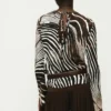 Blůza se zebrovým potiskem Blůza se zebrovým potiskem