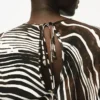 Blůza se zebrovým potiskem Blůza se zebrovým potiskem
