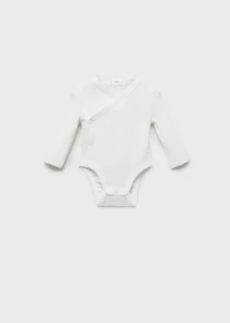 Body s výstřihem do V a knoflíky